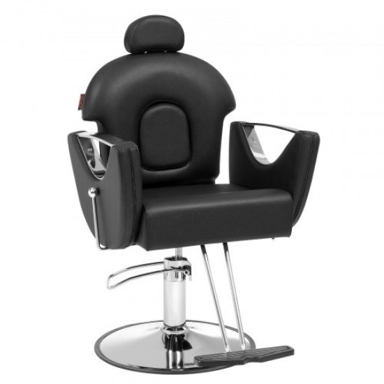 Comprar VEVOR Sillón de Peluquería Inclinable 90°-130° Sillón de Peluquería Hidráulico Giratorio 360° 150 kg Altura Regulable 1090-1250 mm Asiento de Peluquería para Salón Profesional, Champú, Belleza, Negro