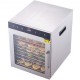 Buy Food Dehydrator Machine 10 Stainless Steel Trays 800W Electric Fruit and Vegetable Dehydrator Adjustable Temperature 30-90 °C Timer 0.5-48h for Herbs, Meat