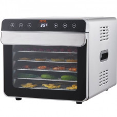 Secado desigual de la fruta del acero inoxidable 700W de la máquina del deshidratador de la comida de las bandejas de VEVOR 6