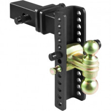 VEVOR Enganche de remolque ajustable, montaje de bola de enganche de 10