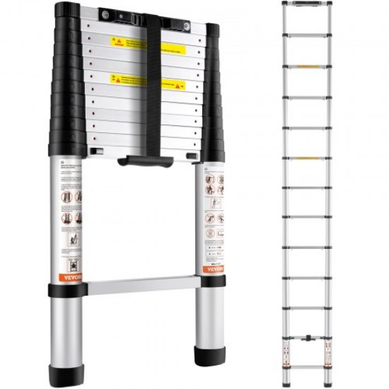 Koop Aluminium telescopische ladderverlengingstrede 380 cm Belasting 170 kg