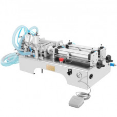 Máquina de Llenado de Líquido Neumática con 2 Inyectores Máquina de llenado de líquidos eléctrica Máquina de llenado de líquido para Perfume Bebida Agua Leche Aceite de Oliva