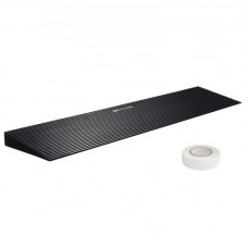 Rampa de Umbral Cortable Altura de 4 cm Rampa de Goma Antideslizante para Silla de Ruedas Ancho de 90cm Carga de 15 t Rampa de Acceso Antideslizante Banda Adhesiva Doble Cara para Entrada Puerta