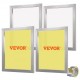 Buy Silk Screen Frame 4 Pieces Aluminum Alloy Screen Printing Frames 50.8 x 61 cm Screen Printing Kit with 355 Mesh, High Tension Nylon Mesh and Sealing Tape for T-Shirts