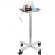 Buy Stainless Steel Surgical Tray Trolley Adjustable Height 81-140cm Surgical Tray with Wheels Load 16.5kg Silent Movement for Clinic Hotel Beauty Salon Storage