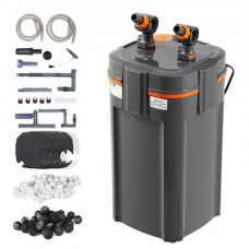 VEVOR Filtro de acuario 528 GPH, filtro de 5 etapas de 200 galones, filtro interno ultra silencioso con protección UV, filtro de potencia sumergible con múltiples funciones para acuarios, 20 W