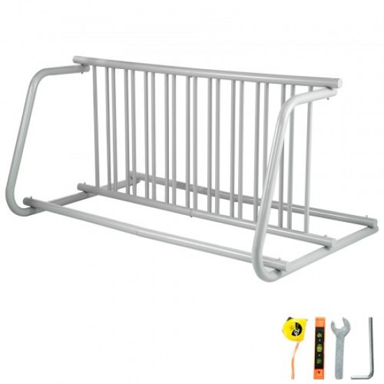 VEVOR bike floor rack 10 Portabicicletas de Piso Longitud, Blanco