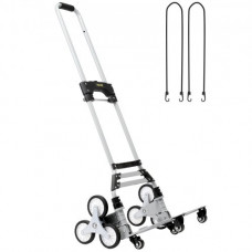 Carro para Subir Escaleras 39 x 27 cm Carrito Plegable con Mango Ajustable