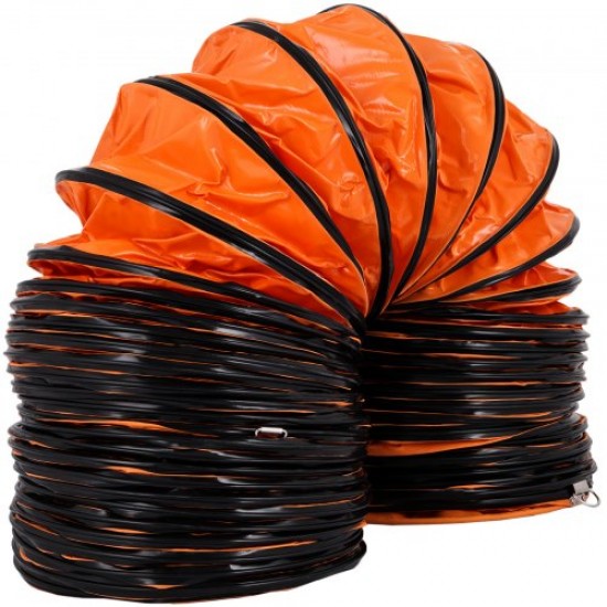 Buy 9.8m PVC Flexible Ducting With Bag 300mm Fan Hose 12