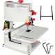 Buy Band Saw 250W Table Band Saw Speed 900m per min Max Height 80mm Max Width 200mm Mini Band Saw for Woodworking White