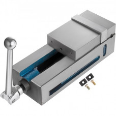Tornillo de Banco 100mm de Ancho Visera de Fresado de Precisión Apertura de Mandíbula 120mm Prensa de Máquina de Precisión para el Acabado de Fresador, Taladradoras y Piezas de Precisión