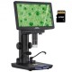 Buy HDMI USB Digital Microscope 10X-1300X Magnification with 10.1 Inch Screen 8 LED Photo and Video Functions Compatible with Windows 7/8.1/10 MacOS 10.5 Connected to Laboratory Monitor