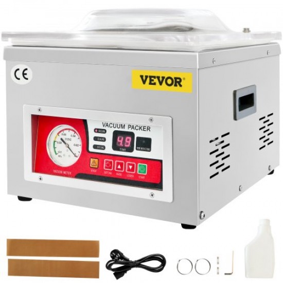 Koop Vacuümmachine 180W roestvrijstalen vacuümmachine 33x25cm