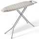 Buy Ironing Board 110x33 cm Foldable Ironing Board 4 Thick Layers 7 Adjustable Heights from 715-915 mm with 100% Cotton Heat Resistant Cover for Home Laundry Bathroom, 1292 x 334 x 915 mm