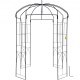 Comprar Pérgola Gazebo con forma de jaula para pájaros, 9' x 6,6', para bodas, jardín al aire libre, negro