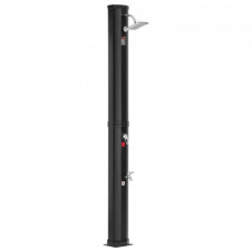 VEVOR Ducha solar Tanque de Agua de 35 L Ducha Solar para Exteriores con Cabezal de Ducha Grifo para Ducha de Pies Montaje Rápido Orificios Preperforados para Jardín al Aire Libre Piscina Spa Hotel