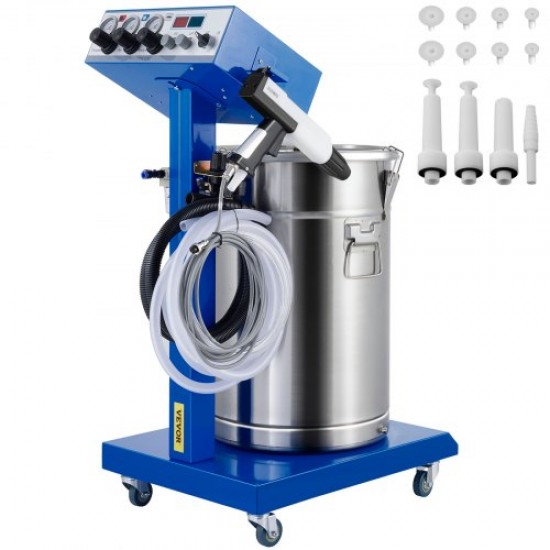 Buy WX-958 Powder Coating Machine, 450g/Min 45L Electrostatic Powder Spraying Machine, Spray Gun Painting System, Powder Coating Equipment