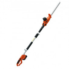 VEVOR Cortasetos a Batería 20 V Cortasetos Inalámbrico Cuchilla de Acero de Doble Filo 45,7 cm Mástil Telescópico 188-239 cm Cortasetos Eléctrico con Cargador Rápido para Plantas Altas