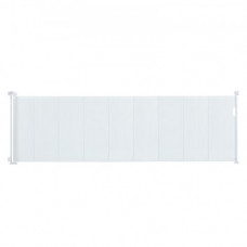 VEVOR Puerta retráctil para bebés Puerta para bebés de malla 34.2 