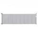 Buy Safety Gate Extendable up to 295 cm Magic Gate for Dogs Height of 87 cm Retractable Gate for Babies Open with One Hand Mesh Fences for Children Dogs Hallway Stairs, Gray