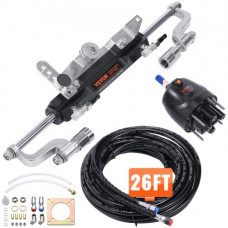 VEVOR Kit de dirección hidráulica para barco fueraborda marino 300HP fueraborda
