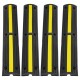 Buy Cable Protection Ramp Cable Channel 4 Pieces 1 Way Floor Cable Channel 3x2 cm Channel Rubber Cable Protector