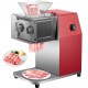 Buy Commercial Meat Slicer 250kg/H 850W Stainless Steel Electric Meat Slicer Thickness 10mm Meat and Vegetable Cutting Machine Red for Restaurants Butcher Shops Supermarkets