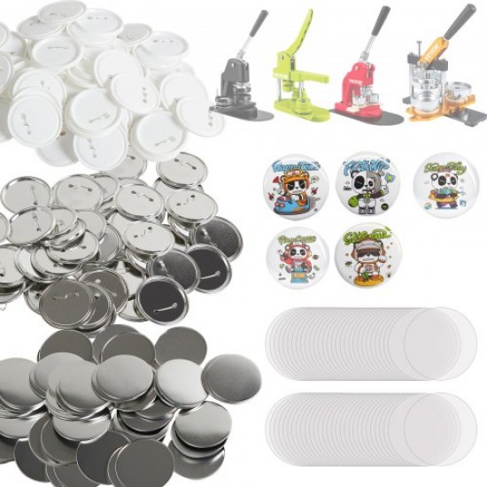 Buy Custom Buttons for 75mm Button Making Machine 200 Sets