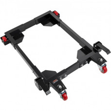 VEVOR Base con Ruedas para Lavadora Carga 680,3kg Soporte para Lavadora Ajustable 527x603 mm a 711x850 mm 2 Ruedas Direccionales 2 Ruedas Giratorias con Freno Base Universal para Secadora Refrigerador