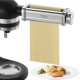 Koop Pastaroller voor mixer Roestvrijstalen pasta-opzetstuk voor keukenmixer Antiaanbaklaag 8 dikte-instellingen 0,3-2 mm Aangepaste breedte 14 mm voor Tagliatelle Ramen