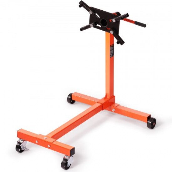 Soporte de motor VEVOR de 750LBS, montante de motor Dolly Cabezal de montaje ajustable de 360 grados