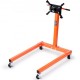 Buy 590kg Mobile and Lockable Workshop Engine Hoist 360° Rotating Engine Lift Engine Stand 6 Adjustable Anchor Points