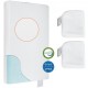 Comprar Colchón Bebé 610x965x80 mm Colchón Reversible Transpirable Doble Cara Gel Viscoelástico Colchón Cuna Pequeño 2 Fundas Impermeables Fácil de Limpiar para Niños