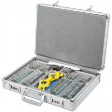 Kit de lentes de prueba 104 uds. Lente óptica de metal Equipo de optometría Protección ocular Kit de accesorios de protección de ojos resistentes