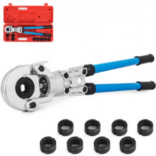 VEVOR Prensa Multicapa Maquina Multicapa Alicates Prensadores de Tuberías 12-28mm Alicates para Tubos con Cabezal Giratorio de 360 °