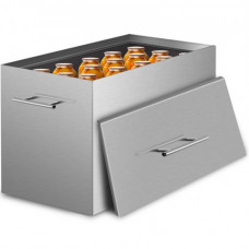 VEVOR Caja de Enlatado 15 Qt Estantes de Enlatado de Acero Inoxidable 52x29x33cm