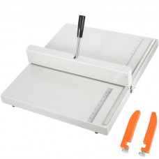 VEVOR Máquina Plegadora de Papel con Puntaje Manual de 50,8 x 59,7 x 14 cm, Plegadora de Papel Manual de 480 mm, Creasing Machine Tool con Reglas de Posicionamiento para Archivos, Mapas, Papeles A4
