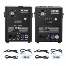 VEVOR 2x máquina de chispa 500W máquina de pirotecnia máquina de fuegos artificiales DMX 2-4m