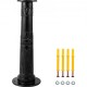 Buy Cast Iron Hand Pump Stand 23.7 x 23.7 x 66 cm Hand Water Pump Stand 15.5 kg Stable Structure Hand Pump Stand for Garden with Spray Paint, Black