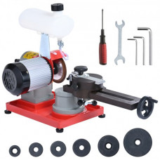 VEVOR Afilador de hojas de sierra circular 370 W con depósito de agua Muela de 125 mm