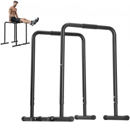 Comprar Barra de Inmersión Capacidad de Carga 200 kg, Barras Paralelas de Alta Resistencia con Altura Ajustable, Estación de Inmersión con Tubo de Acero para Entrenamiento de Fuerza, Fitness, Culturismo