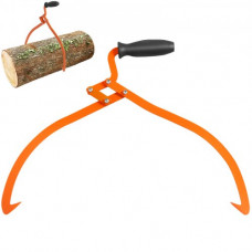 VEVOR Pinzas para Arrastrar Troncos 508 mm Pinzas de Elevación para Troncos Ganchos 2 Garras Capacidad de Carga de 50 kg Pinzas para Levantar Troncos de Acero para Manipulación, Arrastre, Transporte