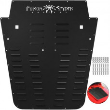 Revestimiento en polvo negro con rejilla de ventilación para capó VEVOR para Jeep Wrangler JK 2013-2017