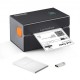 Koop Hoge snelheid verzendlabels afdrukken USB / BT thermische labelprinter 4x6 300DPI ondersteunde desktoplabelmaker