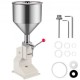 Buy Pneumatic Liquid Paste Filling Machine 5-110ml Stainless Steel Pneumatic Liquid Filling Machine 11.5L Hopper Capacity for Creams Cosmetics Shampoo