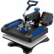 Buy Heat Press Machine 30 x 38 cm 0-410 °F Heat Press Machine 1000 W Black and Blue Digital T-shirt Sublimation Machine