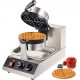 Comprar Máquina elétrica de waffle 1300W com revestimento antiaderente 190,5x190,5mm Croque-monsieur Maker 50-300°C Aquecedor dupla face para festa