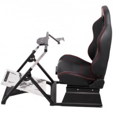 Soporte Volante Asiento para Simulación de Conducción Racing Simulator Simulador de Conducción PS4 Completo Simulador Cabina para Logitech