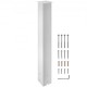 Comprar Buzón Post Stand Mail Box Post 43" Acero con recubrimiento en polvo blanco para exteriores