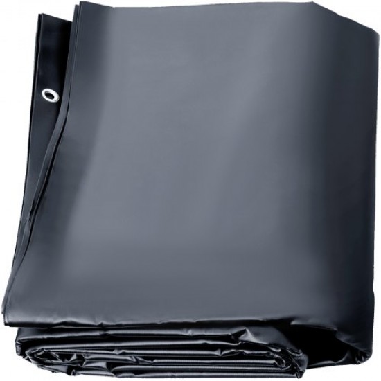 Buy 4x7m Rectangular PVC Charcoal Pool Safety Cover